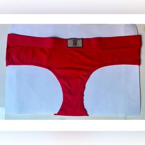 Victoria’s Secret Hipster/HIPHUGGER, Color: Red, Size: Large